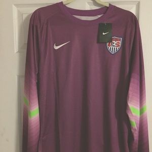 2014 Nike USA Soccer Long Sleeve Goalkeeper Jersey
